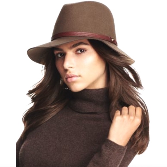 RAG & BONE Floppy Brimmed Fedora in Brown - M main image 7